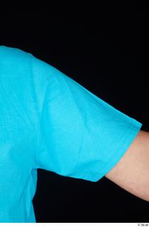 Spencer arm blue t shirt dressed shoulder upper body 0002.jpg